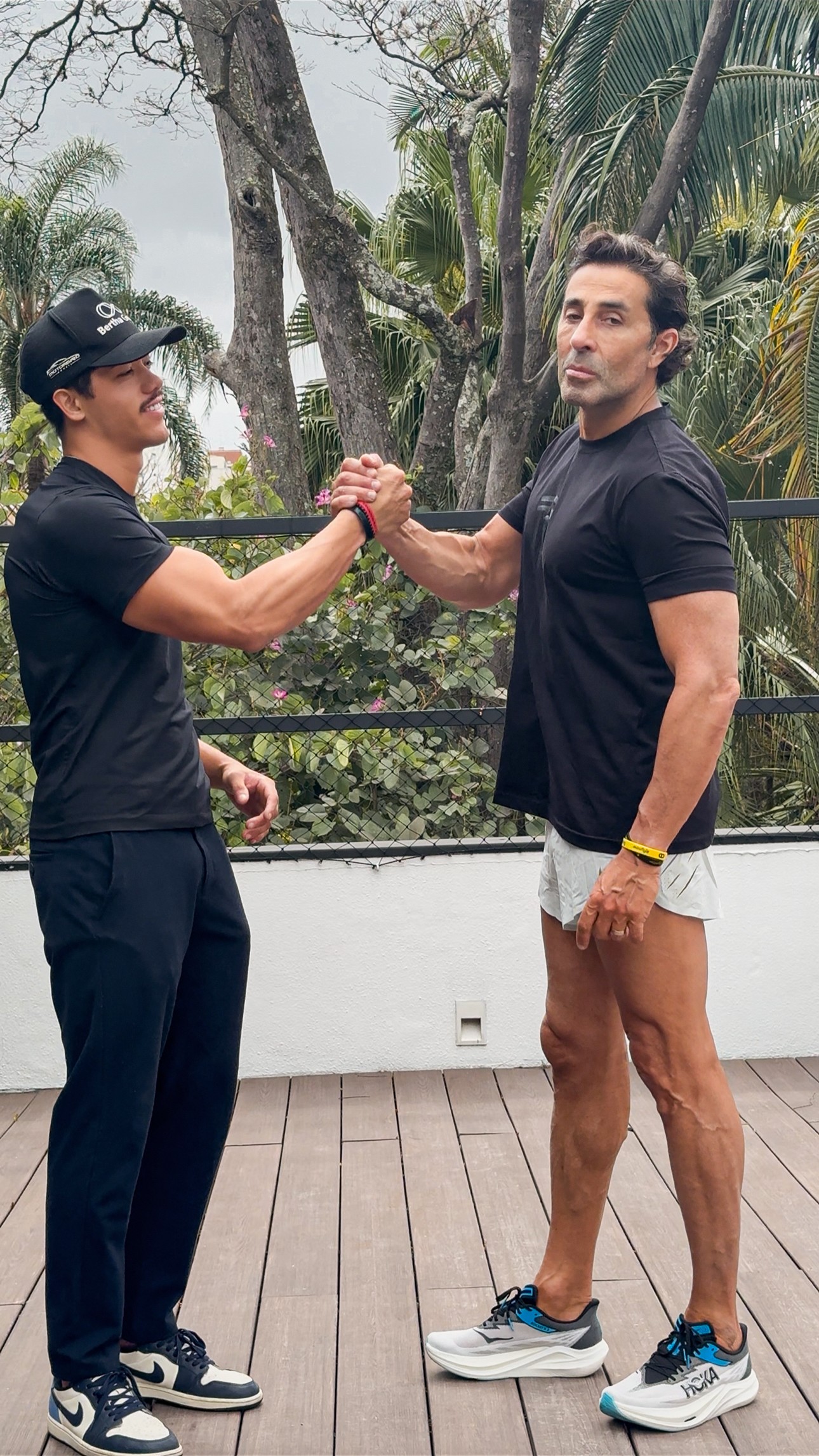 JP e Joao Adibe em encontro do Templo